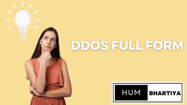 DDoS Full Form