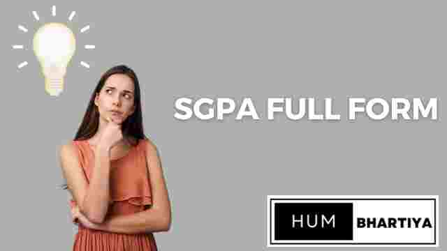 Sgpa full form
